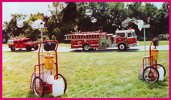 Someday all Emergency services will be equipped with portable bubble generators