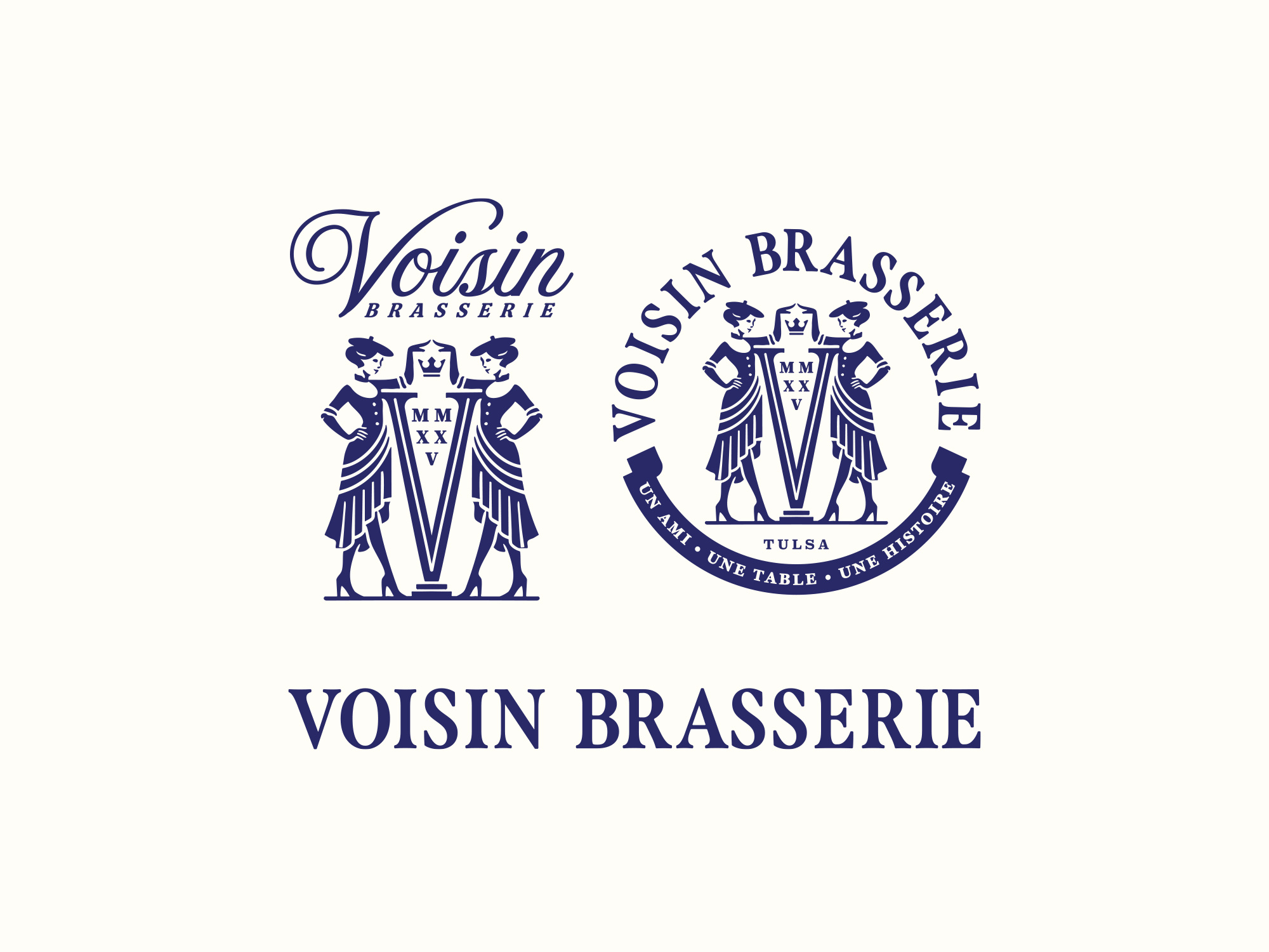Example of Voisin Brasserie • Branding