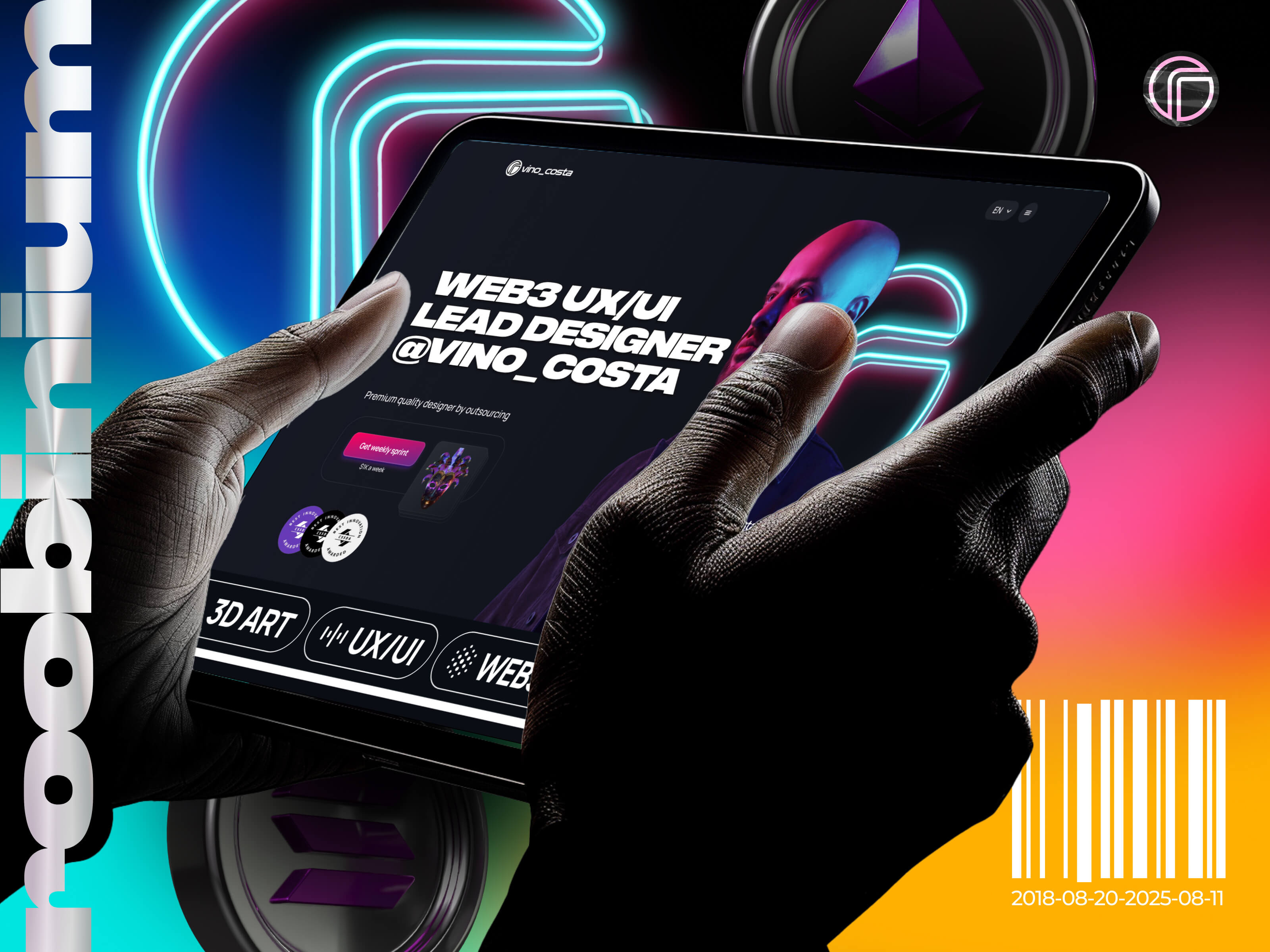 Example of Roobinium Web3 | Game | Fintech | AI & Crypto Design Production