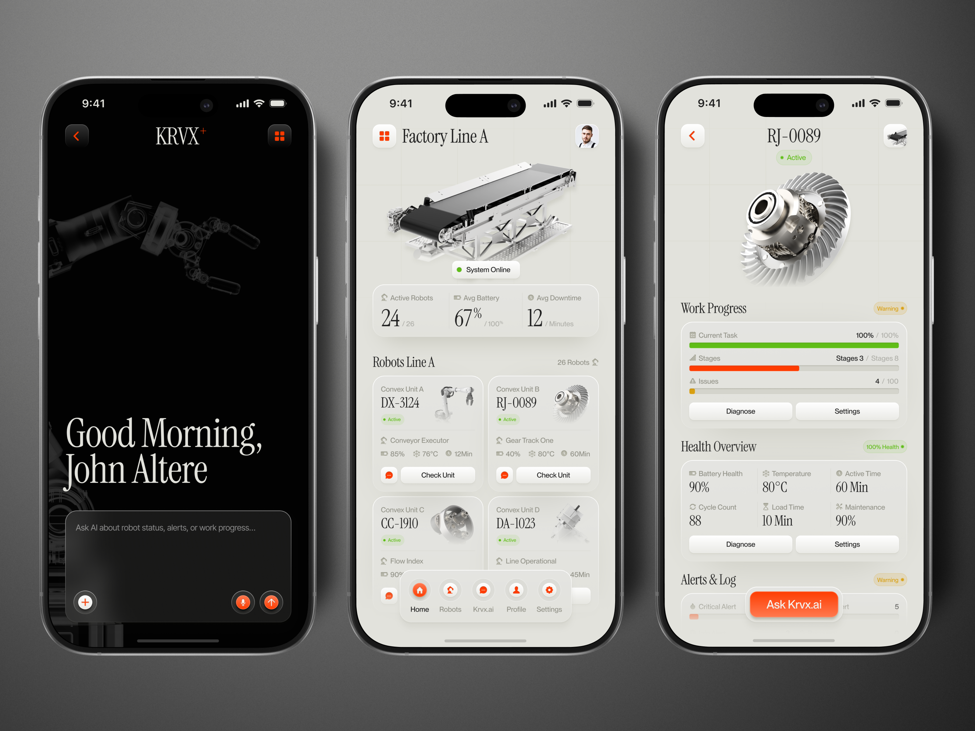 Example of Mobile App UI UX Design Concepts