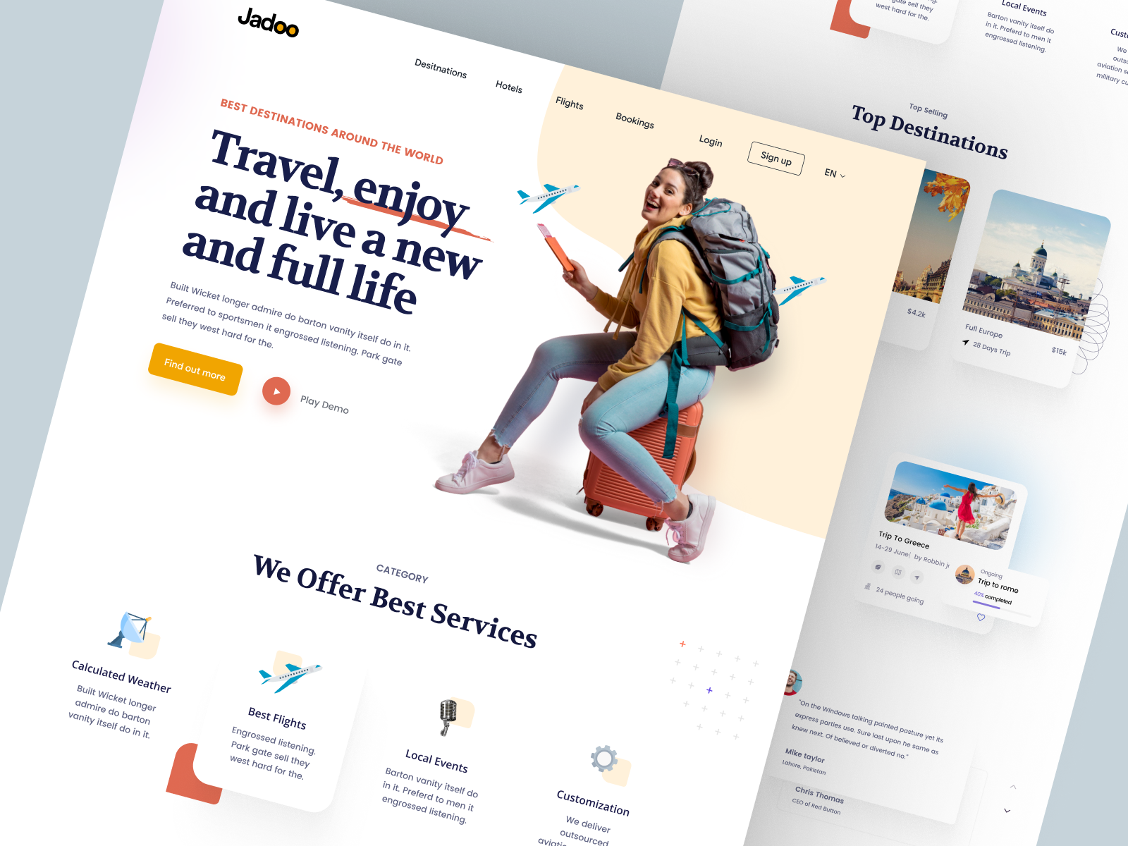 Example of High Converting Landing Page Design