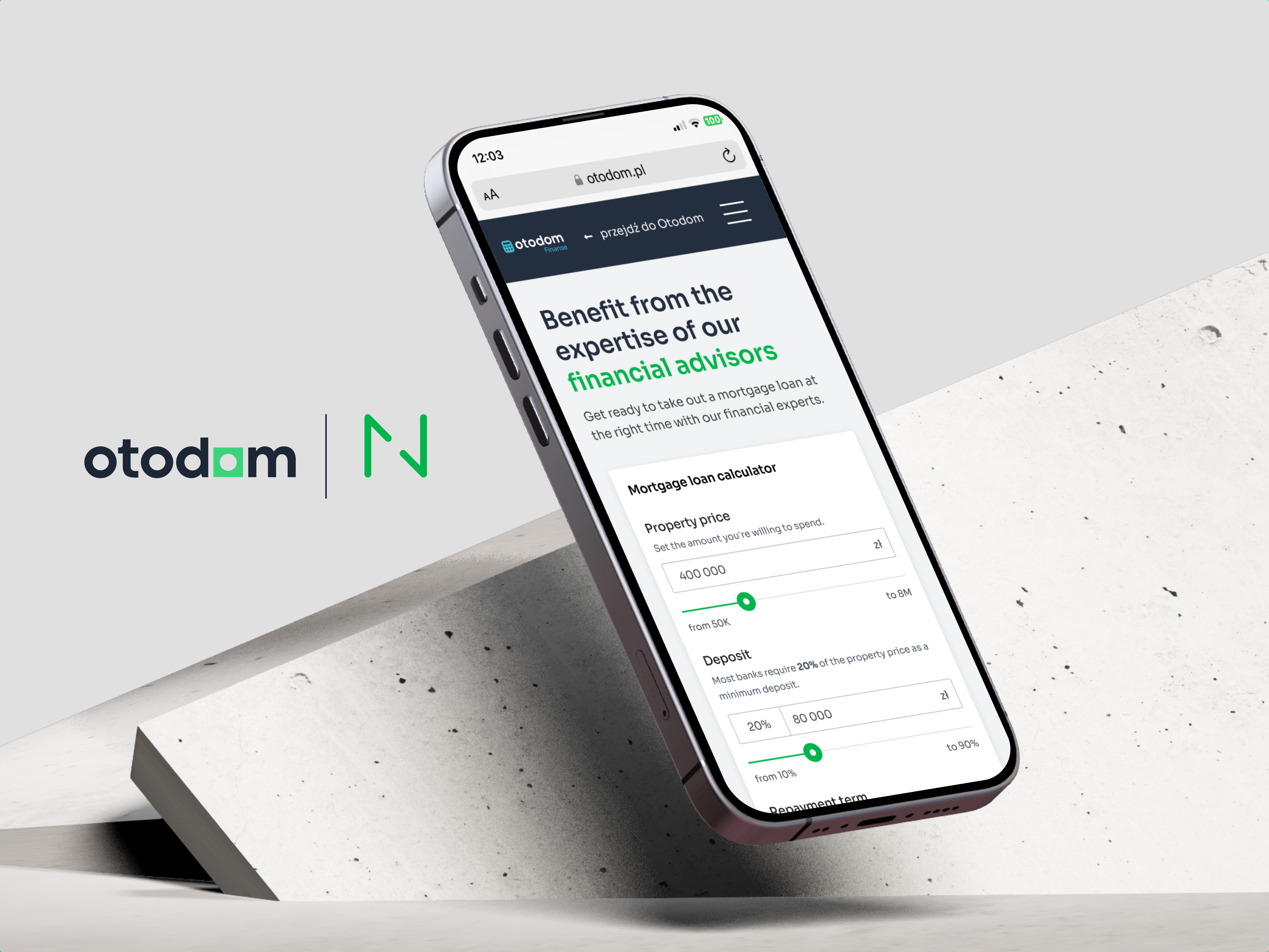 Example of Otodom / Finance - case study