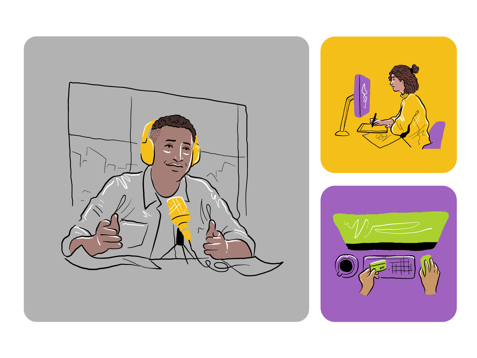 Example of Custom Vector Illustration   Hand Drawn