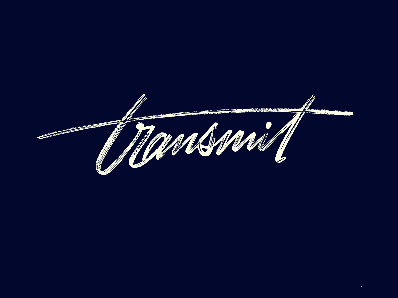Example of Lettering / Calligraphy With A Texture 