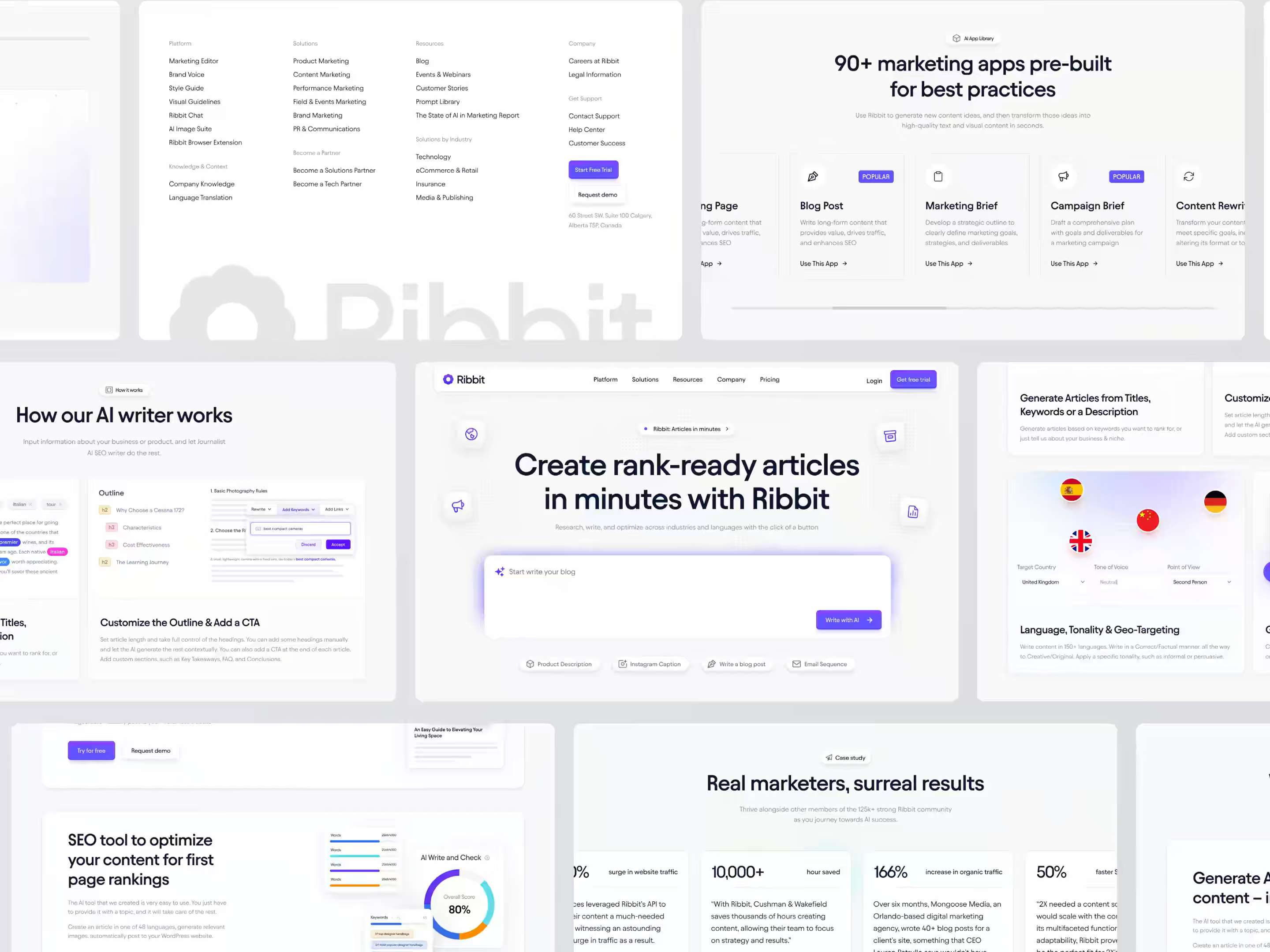 Example of AI Content Generation Platform